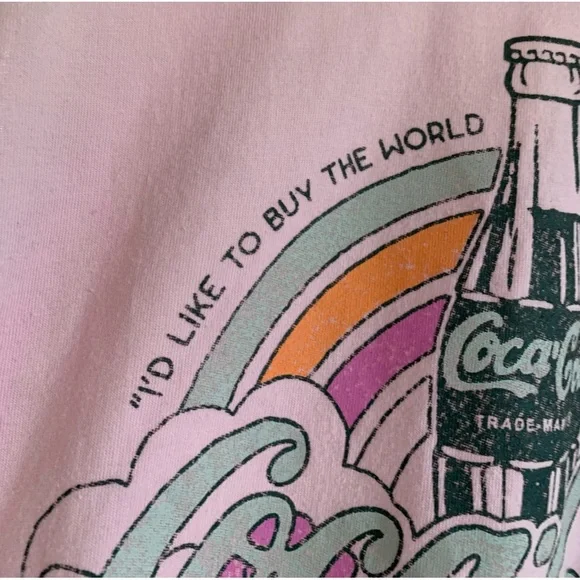 Coca Cola pink ruched tank top - Picture 5 of 9